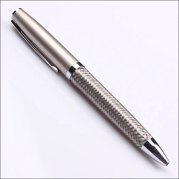 Stainless steel wire braid metal pen, stainless steel braid pen yiwu pen