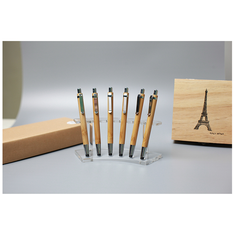 High Quality Gift Wooden Roller Pen with Gift wood Box set for business gift yiwu pen